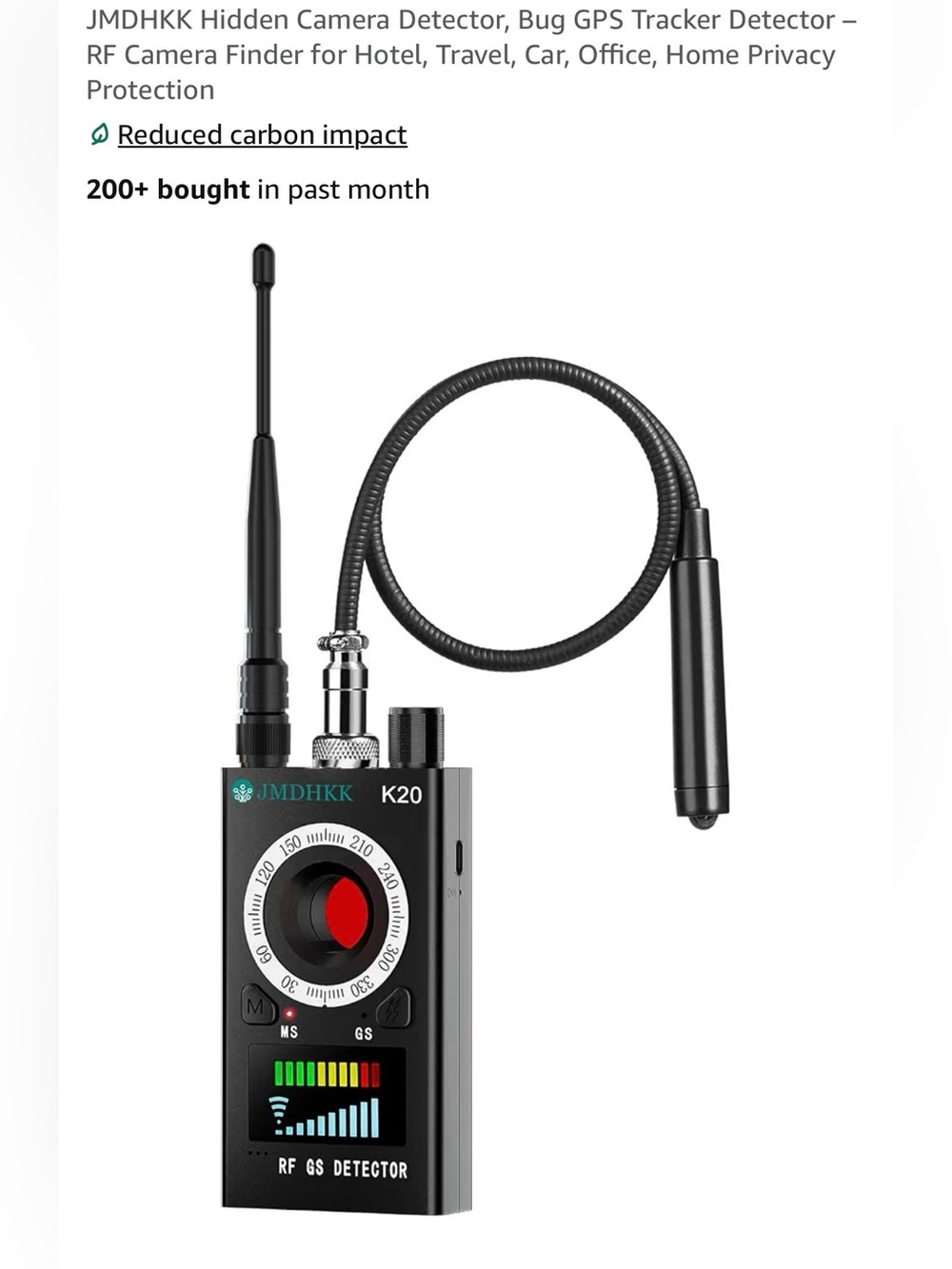 K18 - Hidden Camera Detector - New